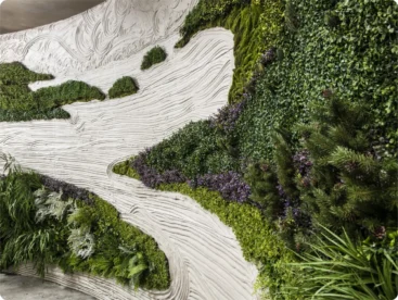 Stone Concrete Greenery